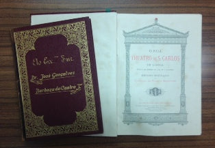 O REAL THEATRO DE S. CARLOS DE LISBOA.