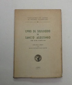 LIVRO DE SOLILOQUIO DE SANCTO AGOSTINHO