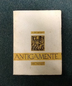 ANTIGAMENTE...