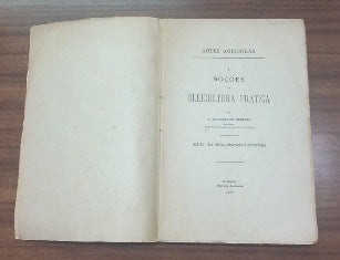 NOÇÕES DE OLEICULTURA PRATICA