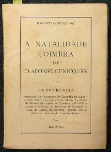 A NATALIDADE COIMBRÃ DE AFONSO HENRIQUES