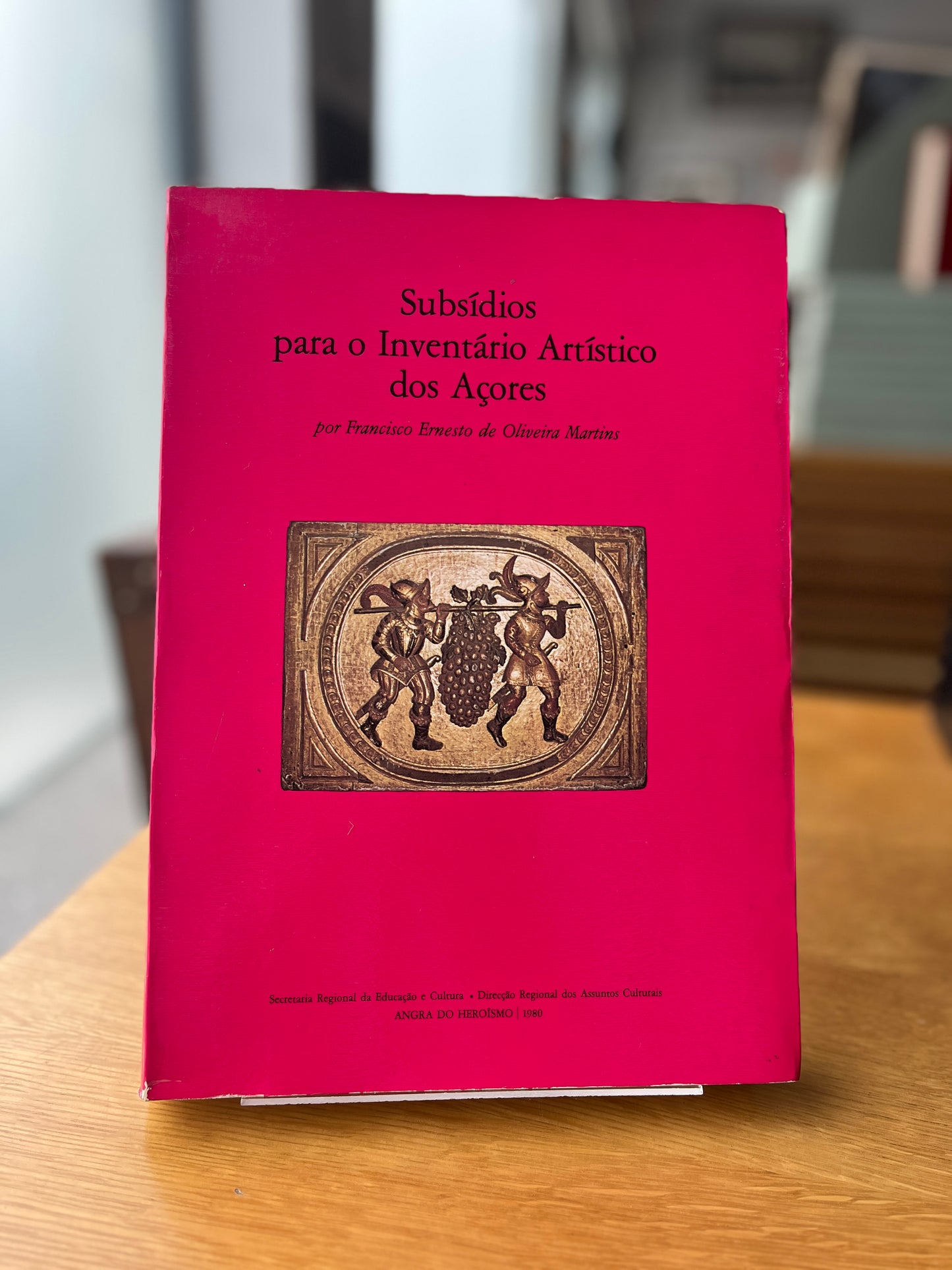 SUBSÍDIOS PARA O INVENTÁRIO ARTÍSTICO DOS AÇORES