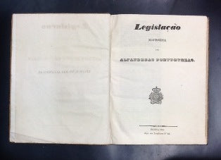 NOVISSIMA DAS ALFANDEGAS PORTUGUEZAS.