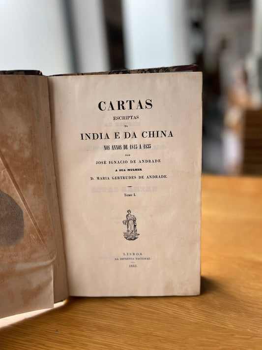 CARTAS ESCRIPTAS DA INDIA E DA CHINA