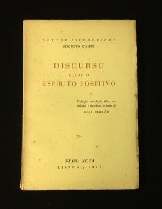 DISCURSO SOBRE O ESPÍRITO POSITIVO