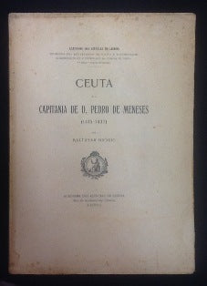 CEUTA E A CAPITANIA DE D. PEDRO DE MENESES