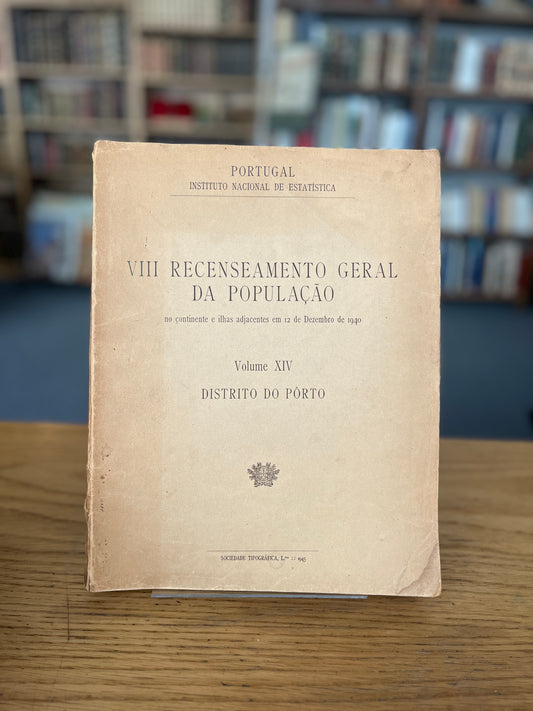 VIII RECENSEAMENTO GERAL DA POPULAÇÃO