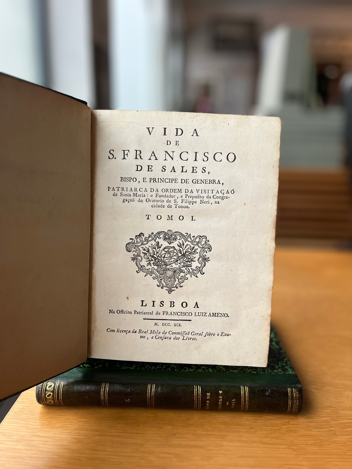A VIDA DE S. FRANCISCO DE SALES, BISPO, E PRINCIPE DE GENEBRA, 2 VOL.