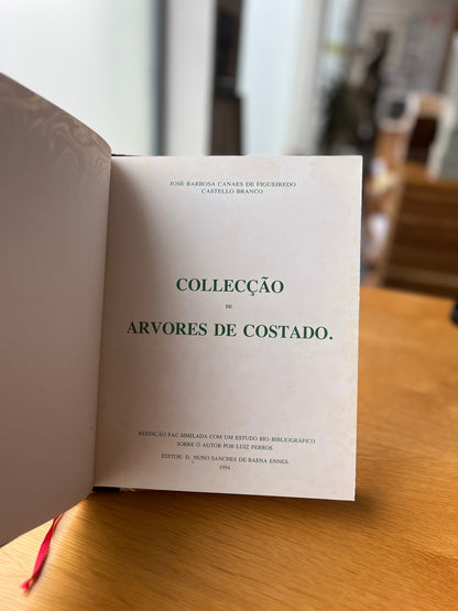 COLLECÇÃO DE ÁRVORES DE COSTADO