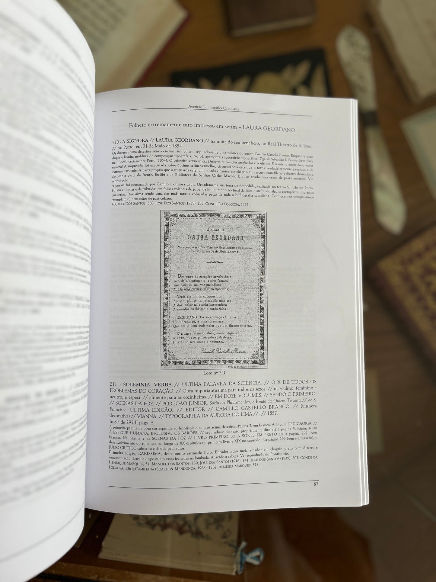 DESCRIÇÃO BIBLIOGRÁFICA CAMILIANA