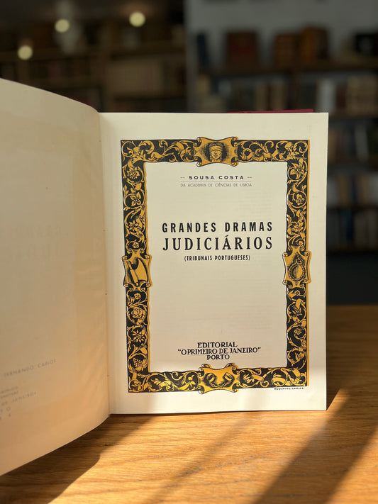 GRANDE DRAMAS JUDICIÁRIOS