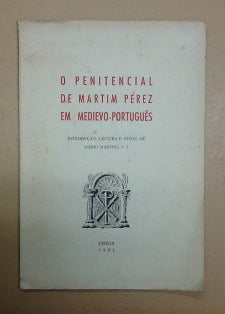 O PENITENCIAL DE MARTIM PÉREZ EM MEDIEVO- PORTUGUÊS.