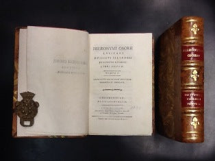 HIERONYMI OSORII/ LVSITANI/ EPISCOPI SILVENSIS/ DE IVSTITITIA CAELESTI/