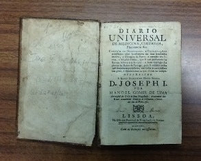 DIARIO UNIVERSAL/ DE MEDICINA, CIRURGIA,/ PHARMACIA &C./