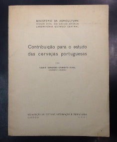 CONTRIBUIÇÃO PARA O ESTUDO DAS CERVEJAS PORTUGUESAS