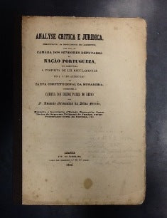 ANALYSE CRITICA E JURIDICA,