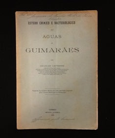 ESTUDO CHIMICO E BACTEREOLOGICO DAS AGUAS DE GUIMARÃES