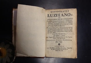 HYPPOCRATES/ LUZITANO,/ OU AFORISMOS DE HYPPOCRTAES/