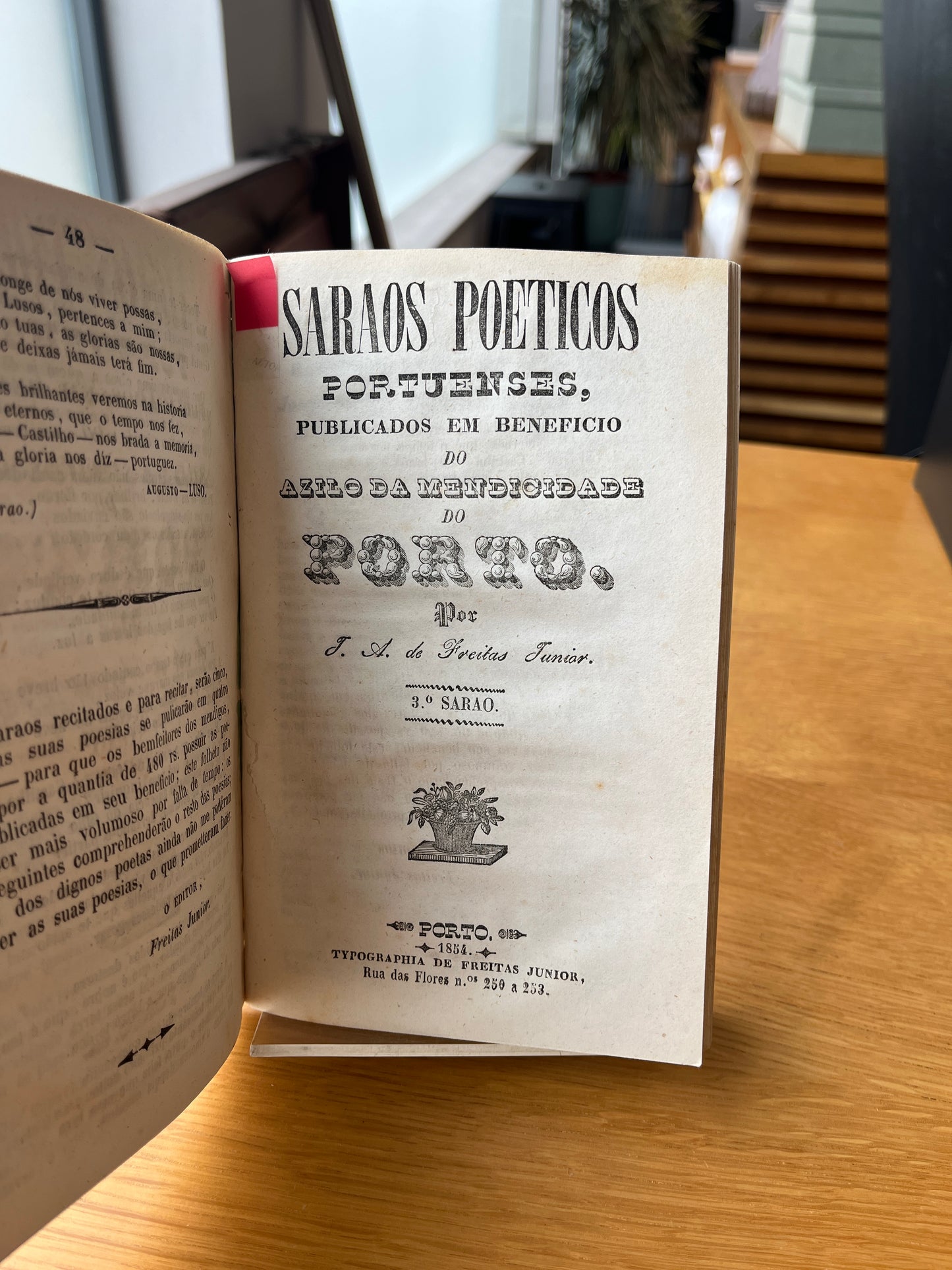SARAOS POETICOS PORTUENSES, 1º AO 3º SARAO