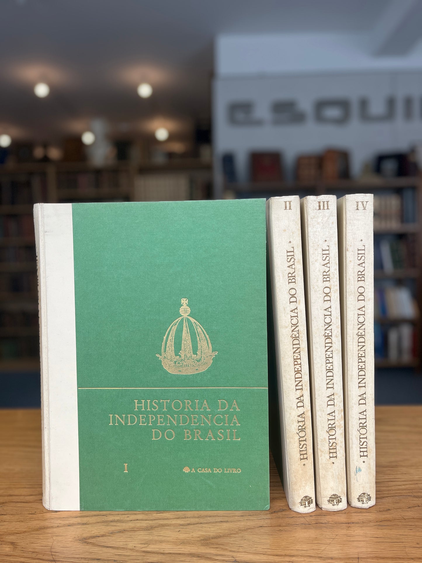 HISTÓRIA DA INDEPENDÊNCIA DO BRASIL 4 VOL.