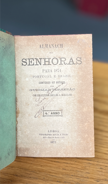 ALMANACH DAS SENHORAS