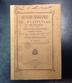DICCIONARIO CHOROGRAPHICO DE PORTUGAL E ILHAS ADJACENTES