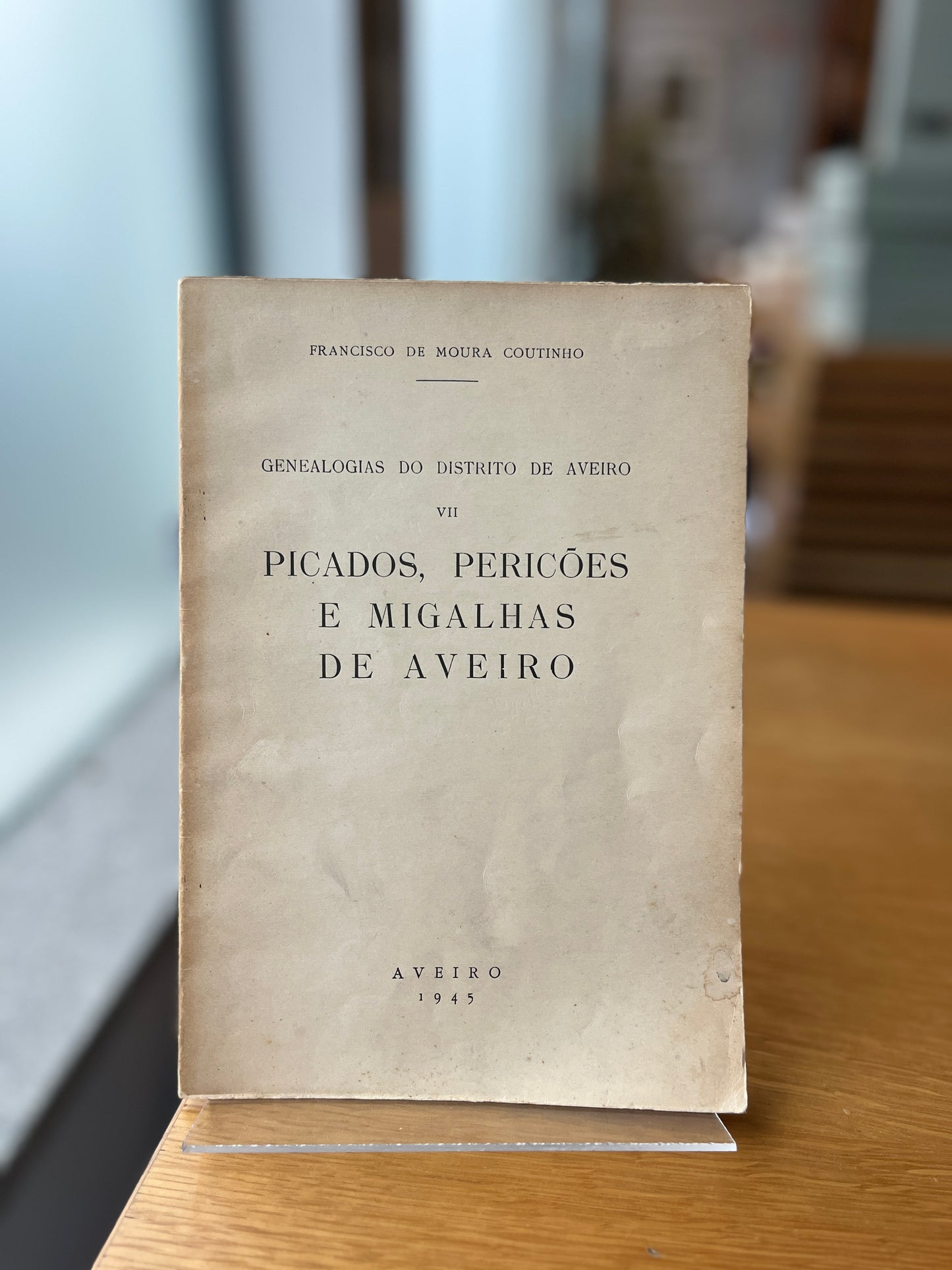 PICADOS, PERICÕES E MIGALHAS DE AVEIRO