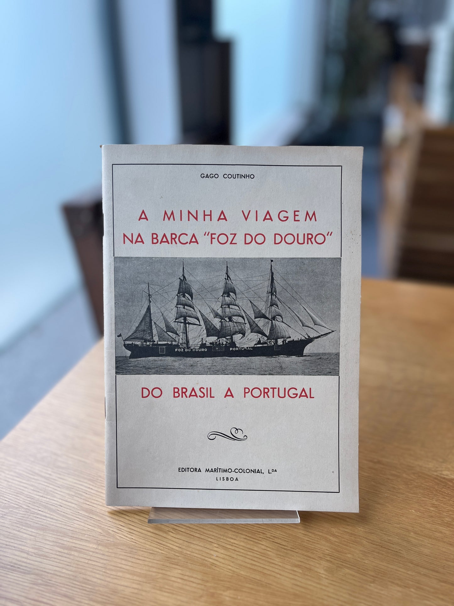 A MINHA VIAGEM NA BARCA " FOZ DO DOURO " DO BRASIL A PORTUGAL