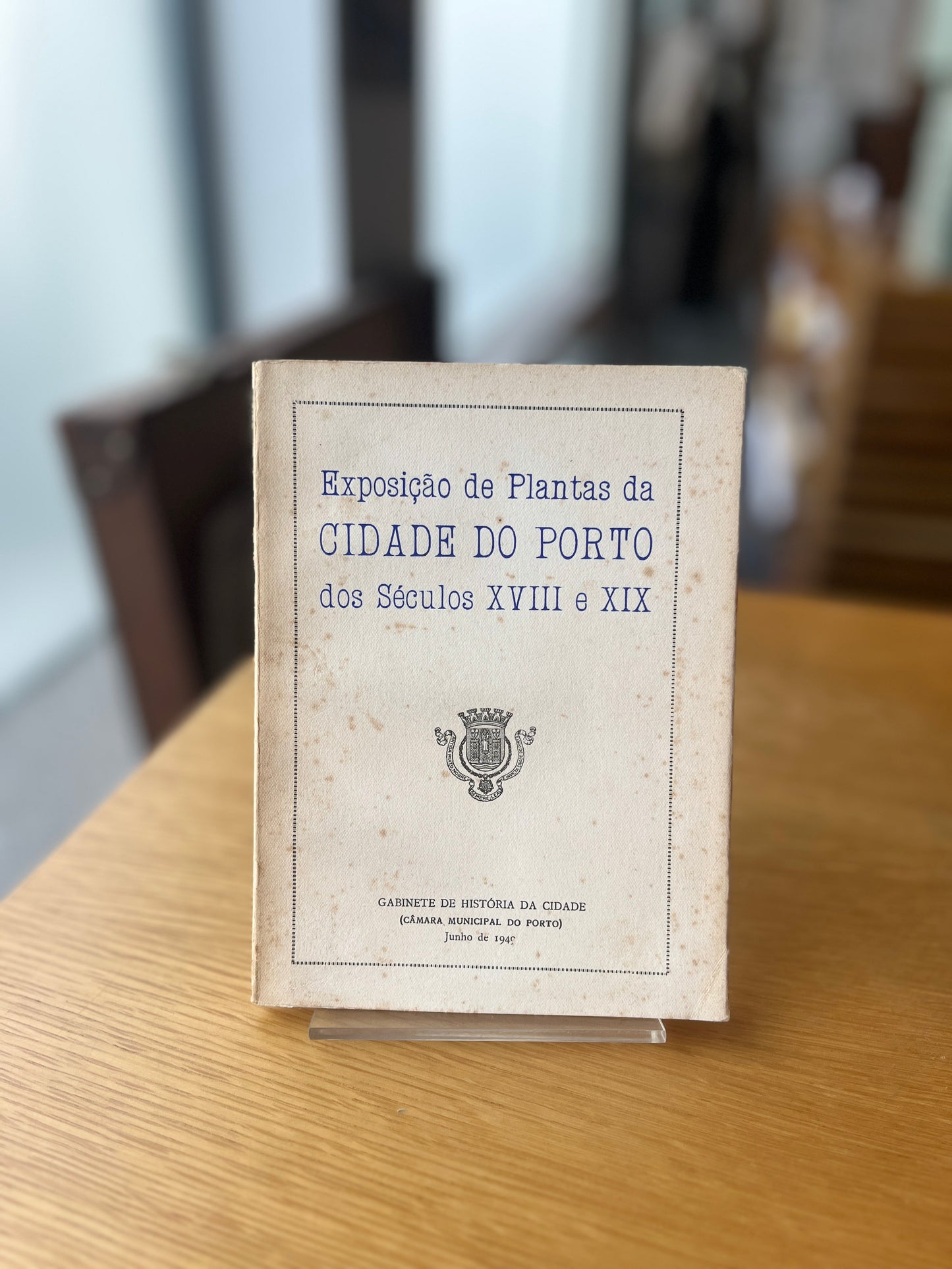 EXPOSIÇÃO DE PLANTAS DA CIDADE DO PORTO DOS SÉCULOS XIII E XIX.