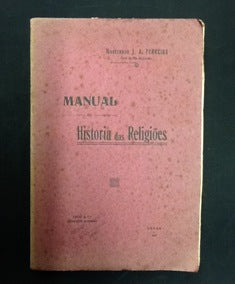 MANUAL DE HISTÓRIA DAS RELIGIÕES.