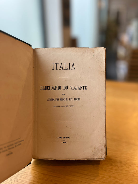 ITALIA - ELUCIDÁRIO DO VIAJANTE