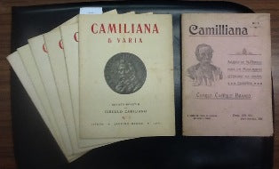 CAMILIANA & VÁRIA/ REVISTA-BOLETIM DO CÍRCULO CAMILIANO
