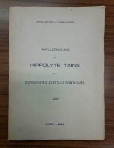 INFLUÊNCIAS DE HIPPOLYTE TAINE NO PENSAMENTO ESTÉTICO PORTUGUÊS