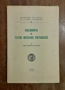 BIBLIOGRAFIA DE TEXTOS MEDIEVAIS PORTUGUESES