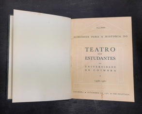 SUBSÍDIOS PARA A HISTÓRIA DO TEATRO DOS ESTUDANTES