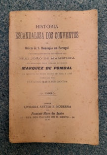 HISTORIA ESCANDALOSA DOS CONVENTOS