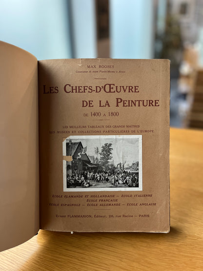 LES CHEFS-D'OEUVRE DE LA PEINTURE DE 1400 A 1800