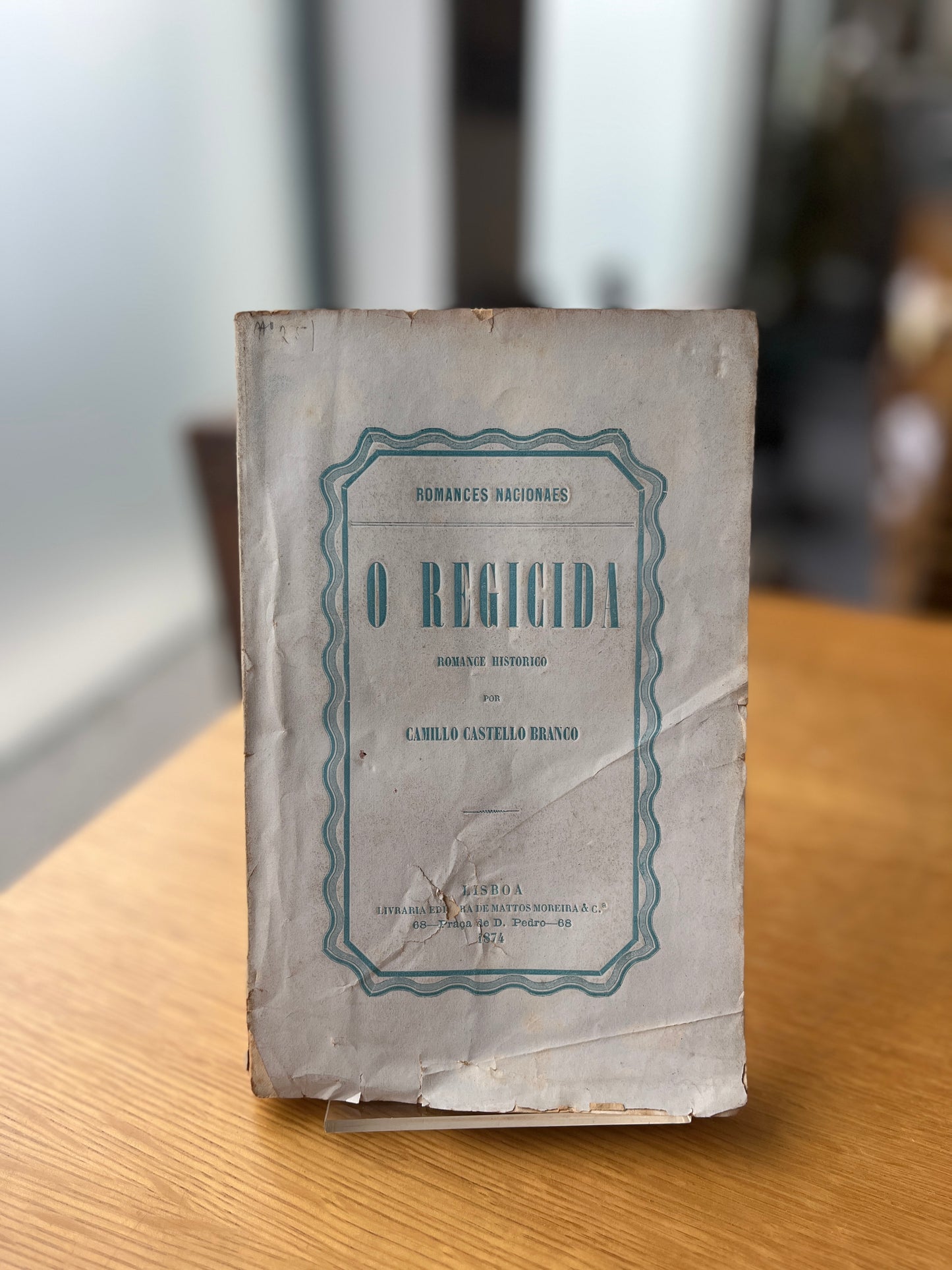 O REGICIDA, ROMANCE HISTORICO