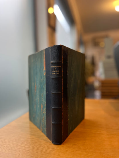 IN-MEMORIAM DE HENRIQUE MARQUES (1859–1933) - MEMÓRIAS DE UM EDITOR