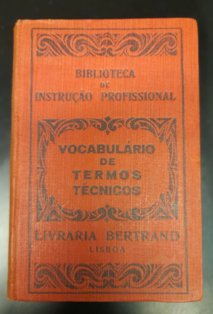 VOCÁBULÁRIO DE TERMOS TÉCNICOS