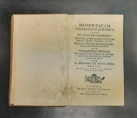 DISSERTAÇAM THEOLOGICO- JURIDICA