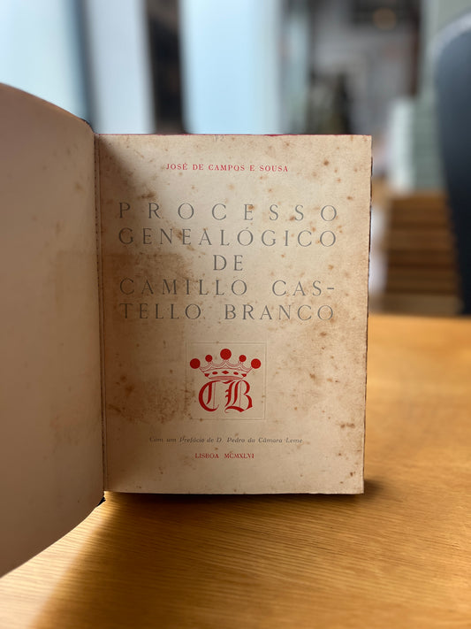 PROCESSO GENEALÓGICO DE CAMILLO CASTELLO BRANCO