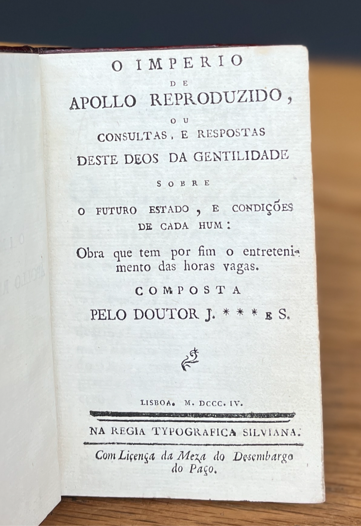 O IMPERIO DE APOLLO REPRODUZIDO