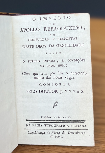 O IMPERIO DE APOLLO REPRODUZIDO