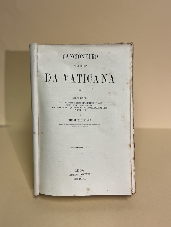 CANCIONEIRO PORTUGUEZ DA VATICANA