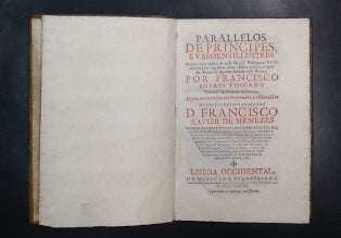 PARALLELOS DE PRINCIPES, E VAROENS ILLUSTRES