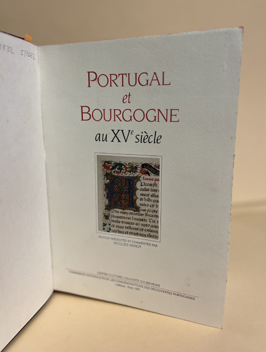 PORTUGAL ET BOURGOGNE AU XV.e SIÈCLE