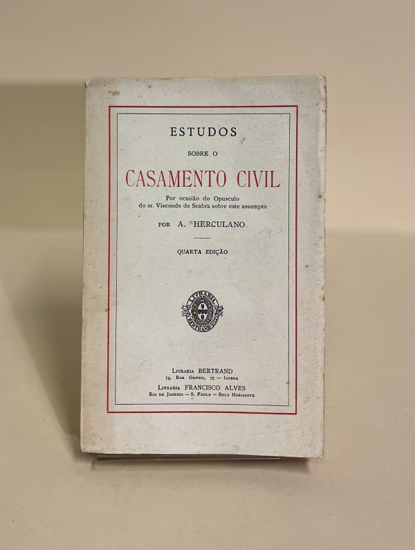 ESTUDOS SOBRE O CASAMENTO CIVIL