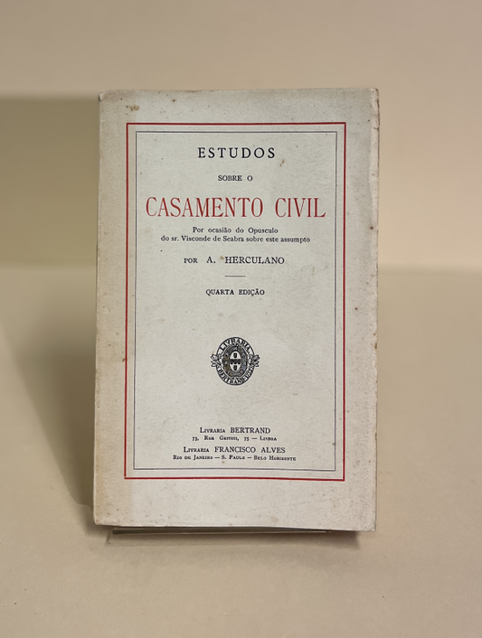 ESTUDOS SOBRE O CASAMENTO CIVIL