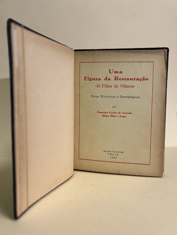 UMA FIGURA DA RESTAURAÇÃO «D. FILIPA DE VILHENA»